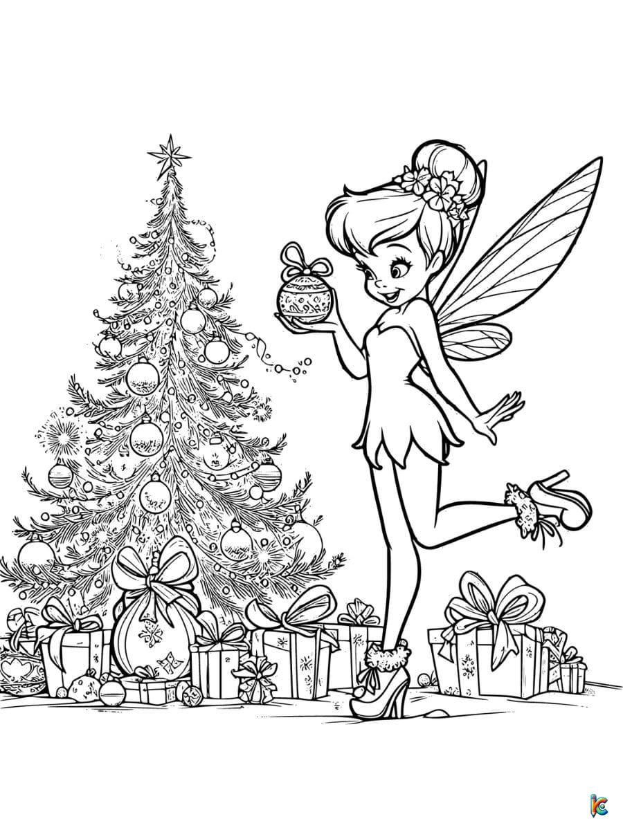 Tinkerbell coloring pages â