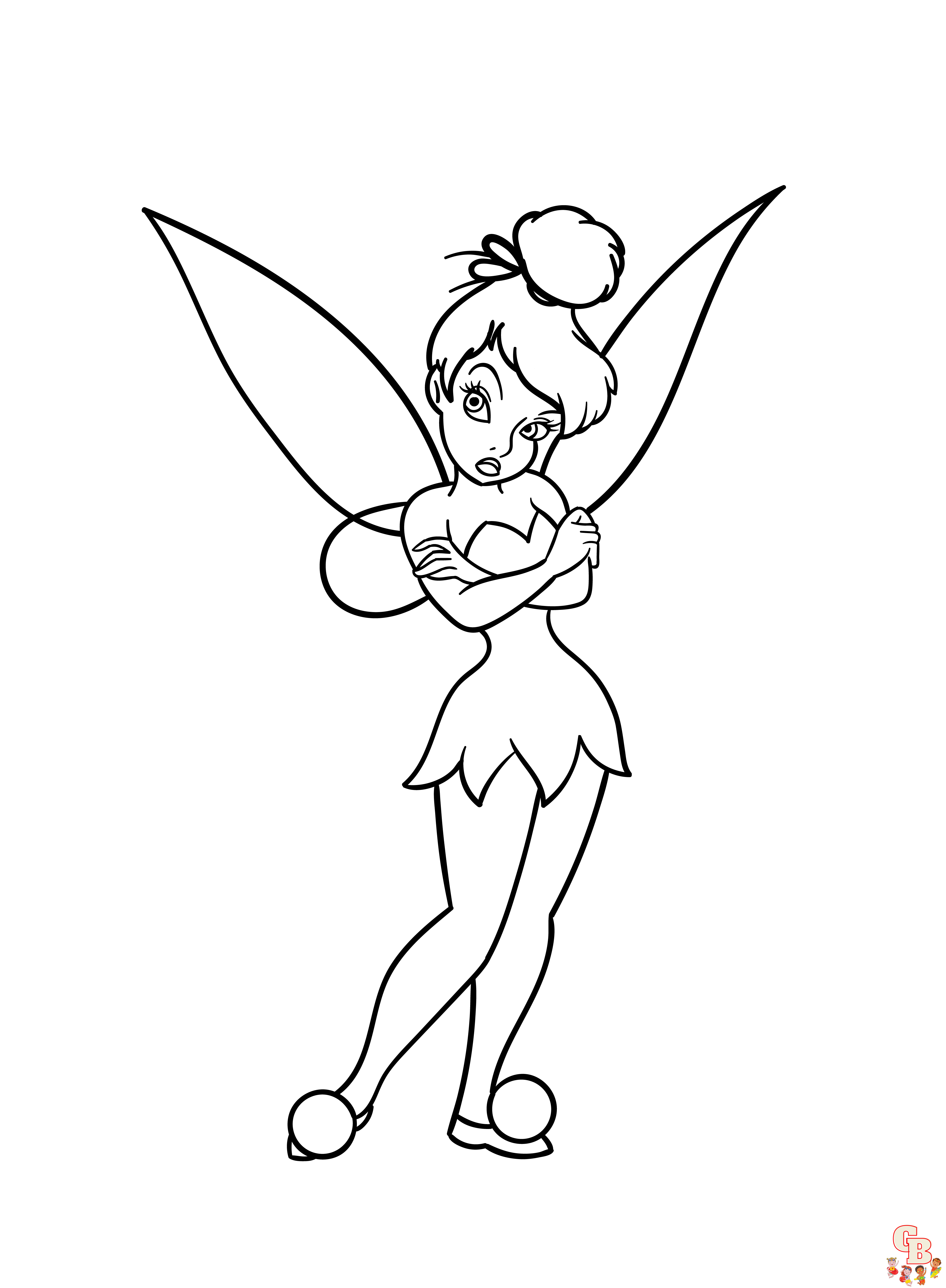 Enjoy the magic of tinkerbell coloring pages printable to use