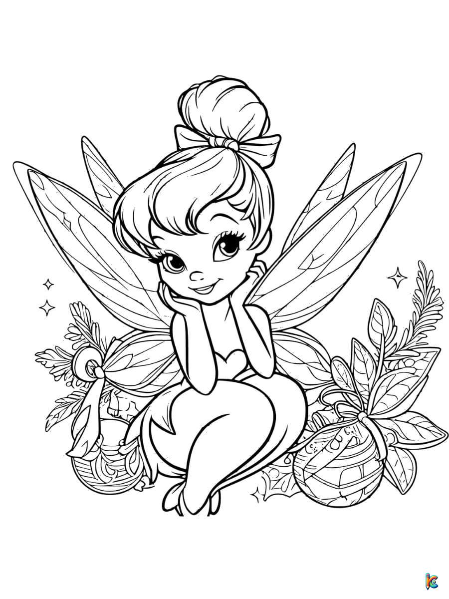 Tinkerbell coloring pages â