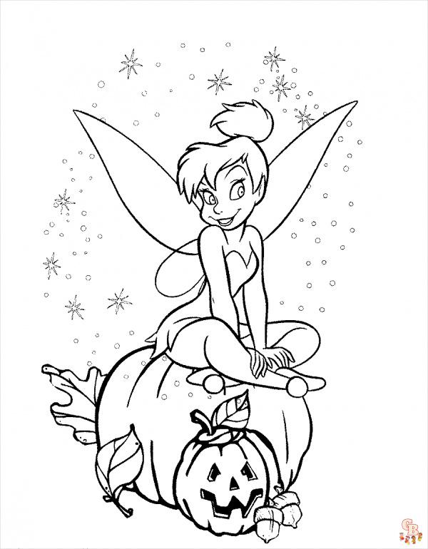 Halloween disney coloring pages free printable