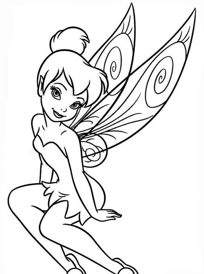 Coloring pages tinkerbell coloring pages ausmalbilder