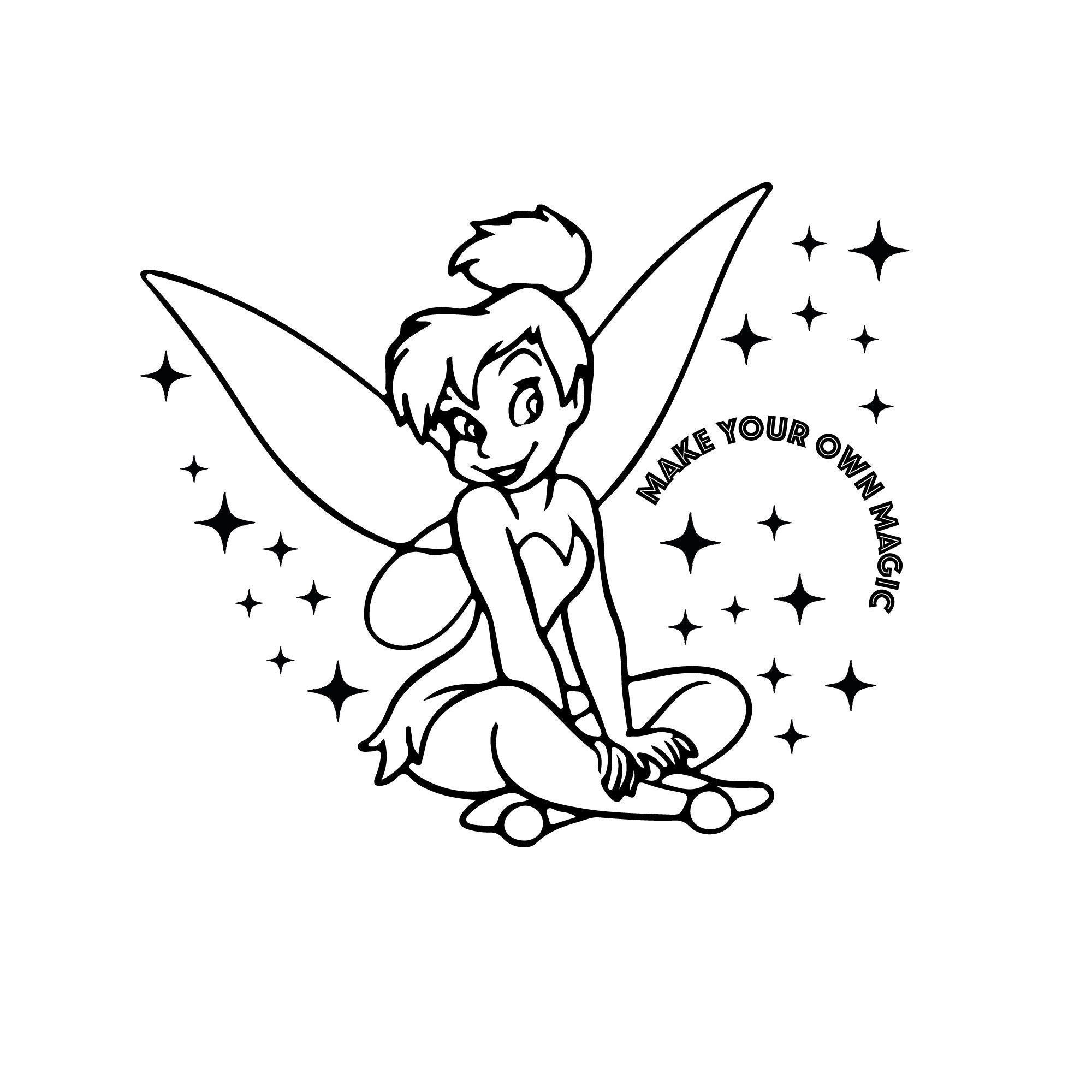 Tinkerbell svg tinker bell svg png cut files cricut instant download