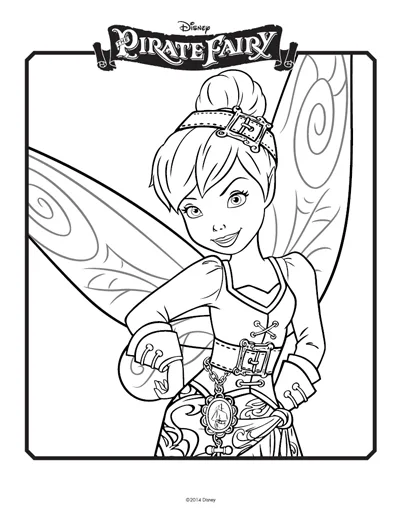 Tinkerbell coloring pages celebrate tinkerbell film with pictures