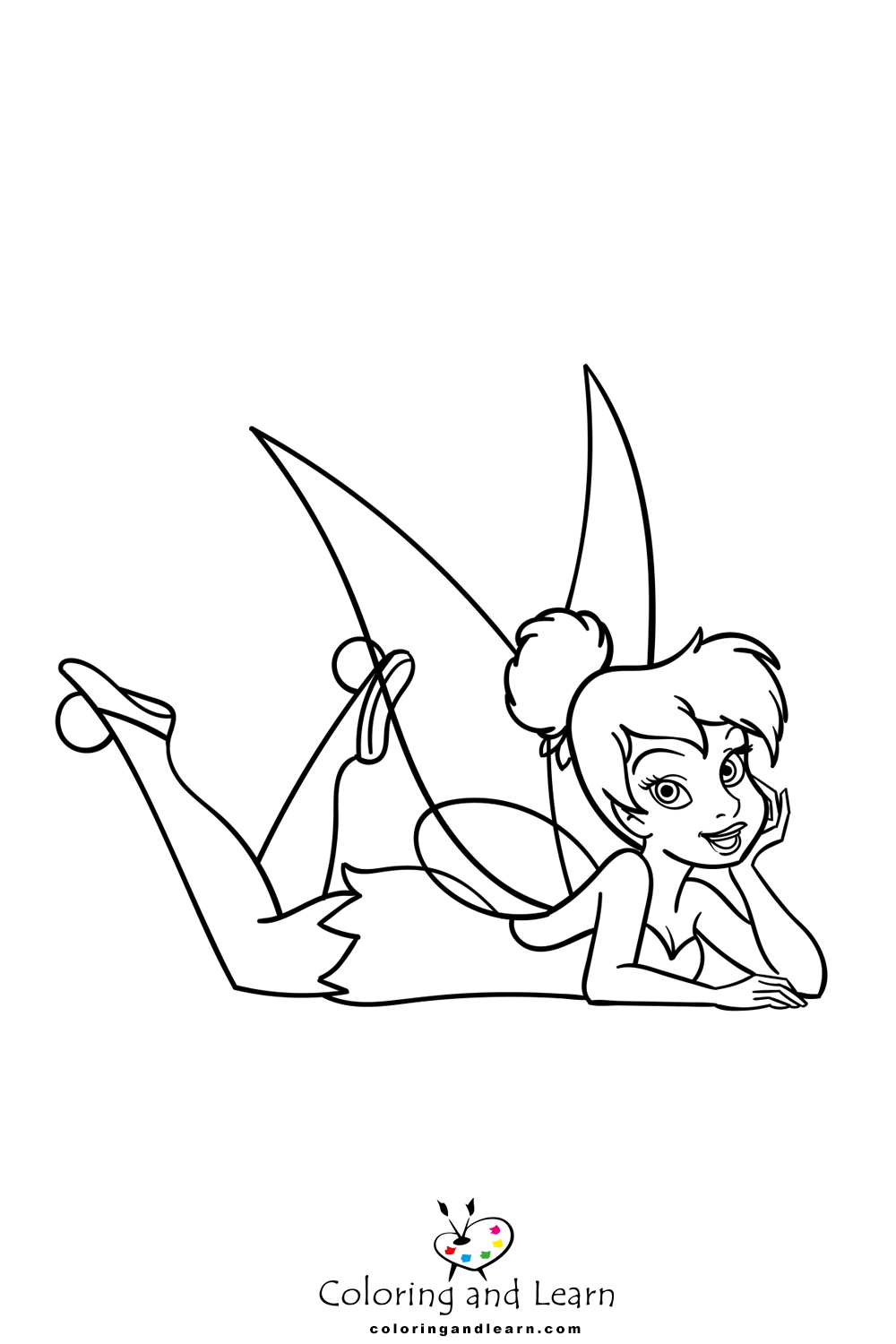 Tinkerbell coloring pages