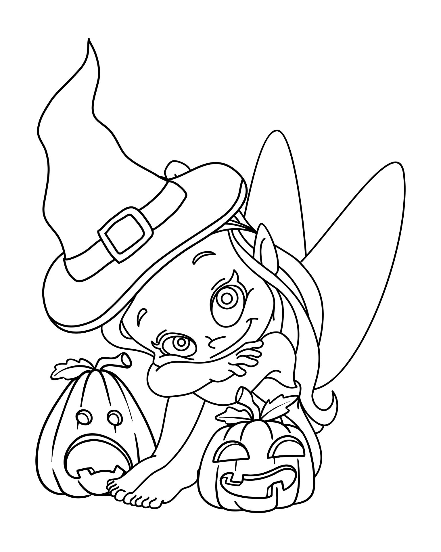 Best disney halloween coloring pages printable pdf for free at