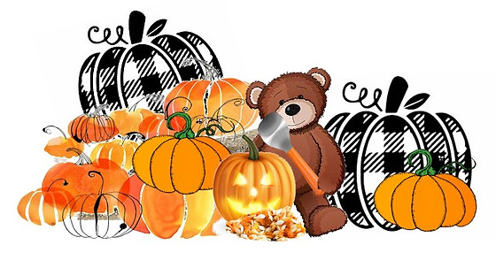 Pumpkins bear budget crafts