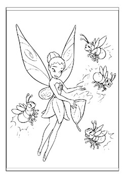 Unleash creativity with tinkerbell coloring pages collection for kids