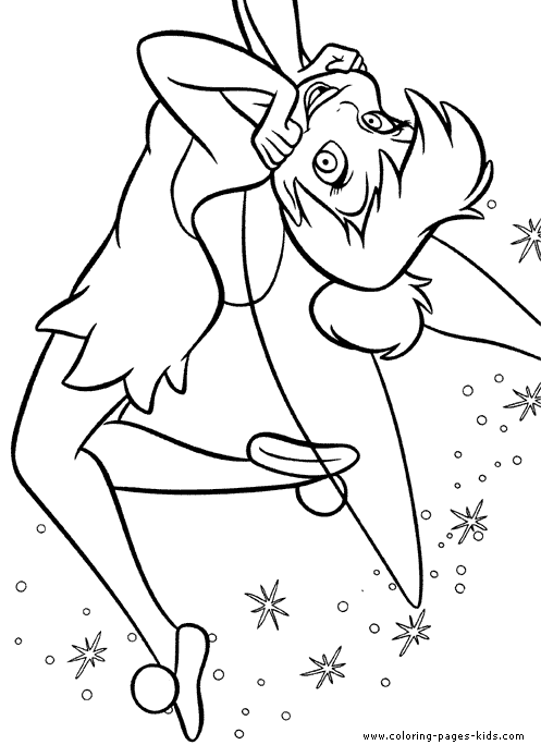 Peter pan coloring pages