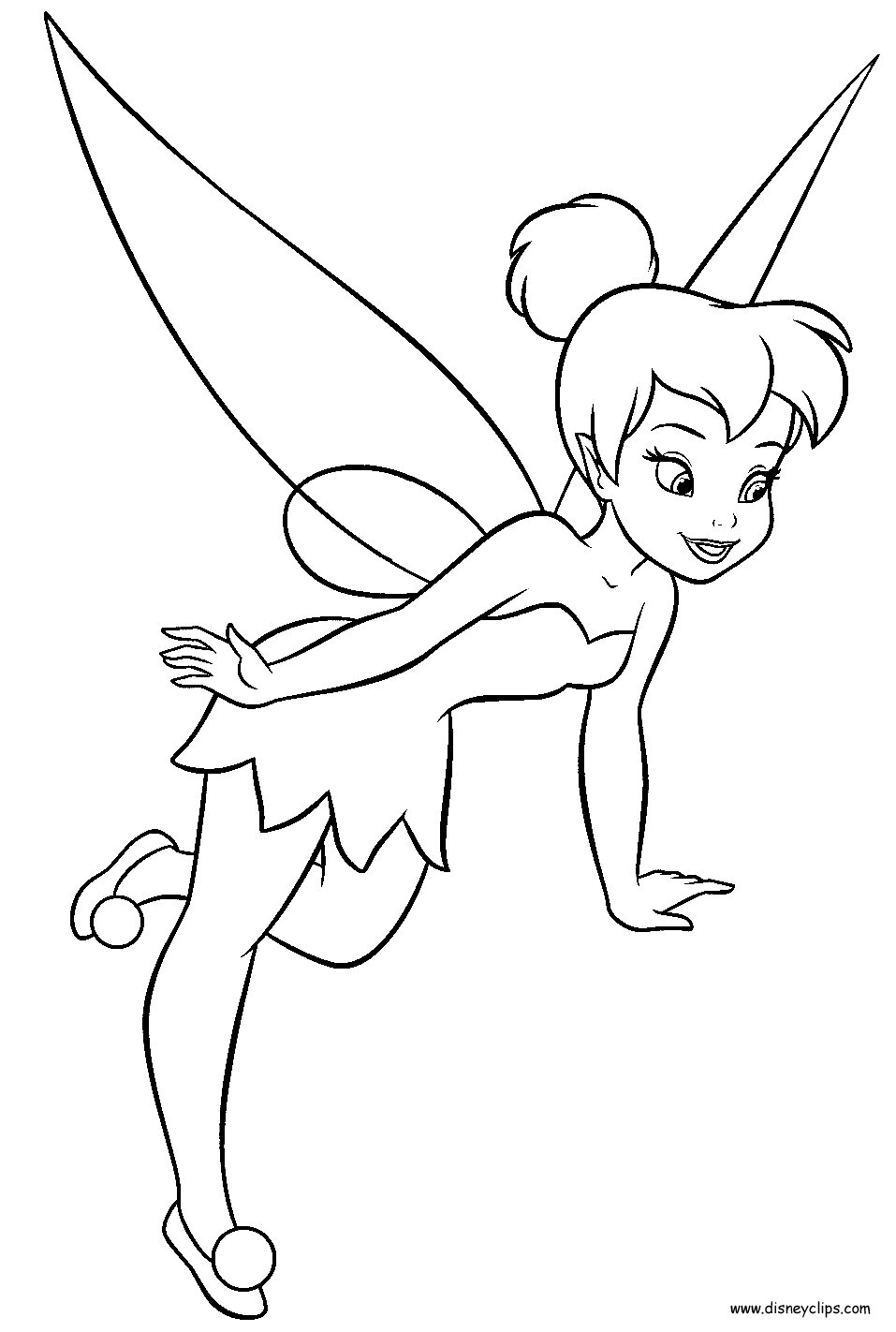 Tinker bell coloring page tinkerbell coloring pages fairy coloring pages princess coloring pages