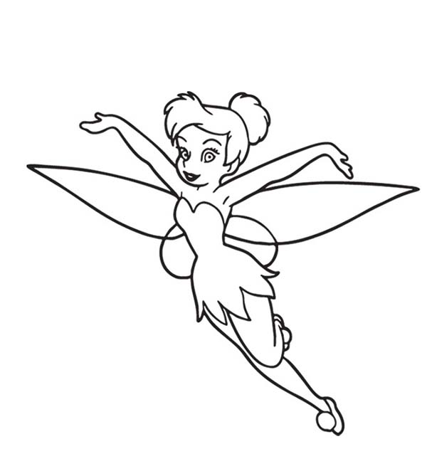 Coloring pages tinkerbell coloring pages