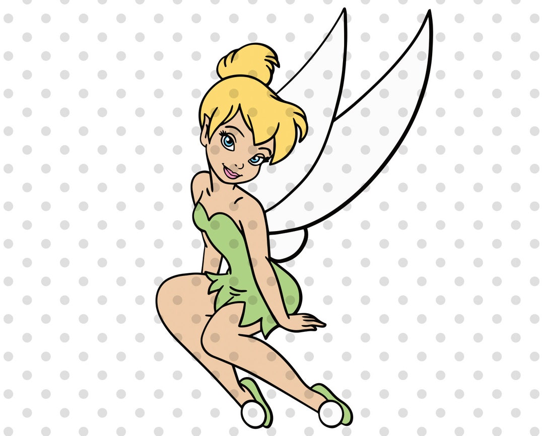 Tinkerbell svg png clipart files printable images digital download cricut cutting file