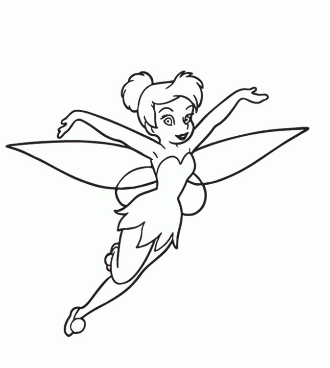 Tinkerbell coloring pages