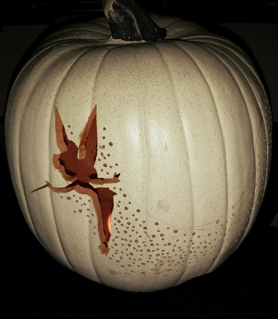 Tinker bell pixie dust pumpkin carving steps with pictures