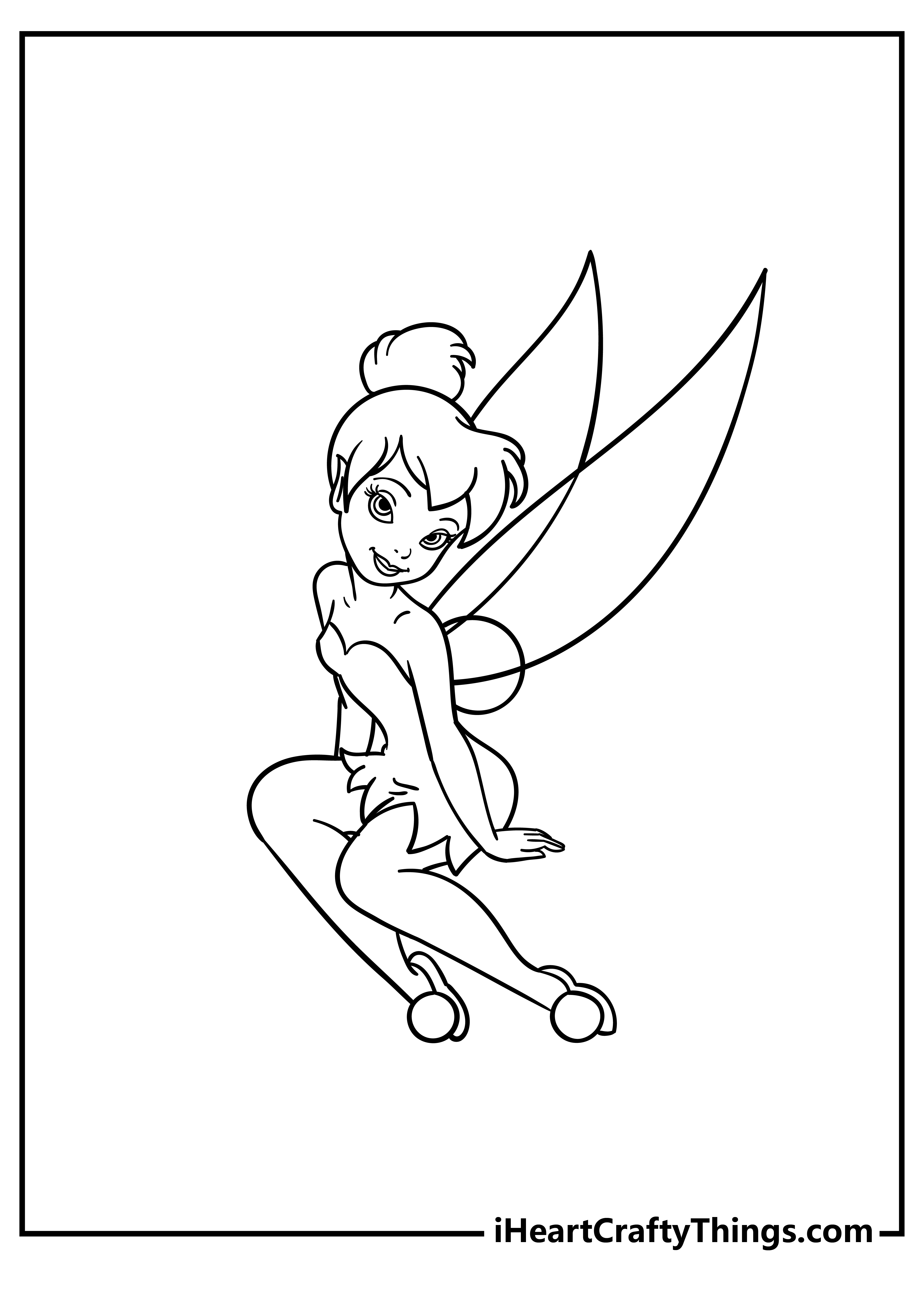 Tinkerbell coloring pages free printables