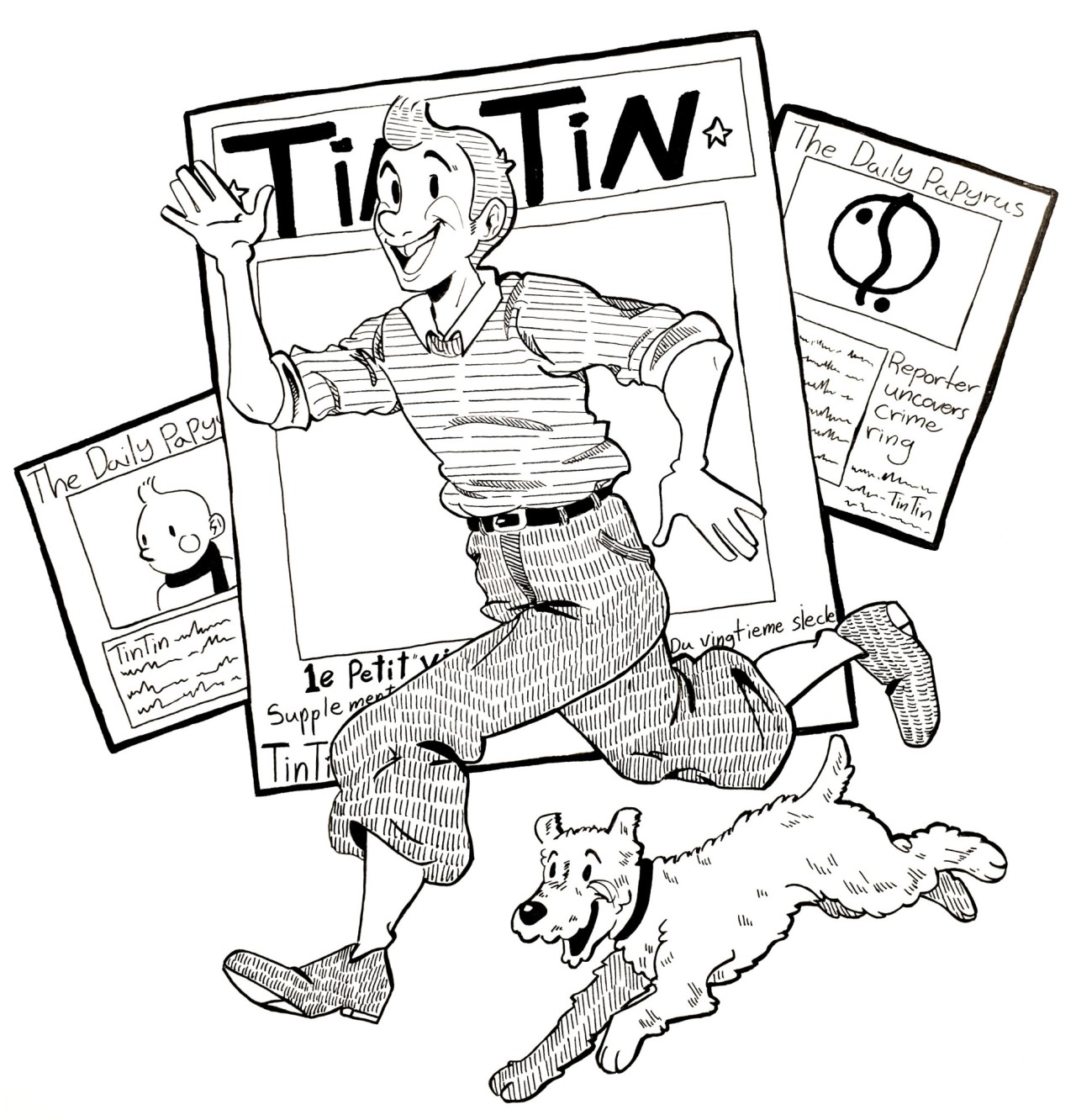 Tintin x unspeakable violence