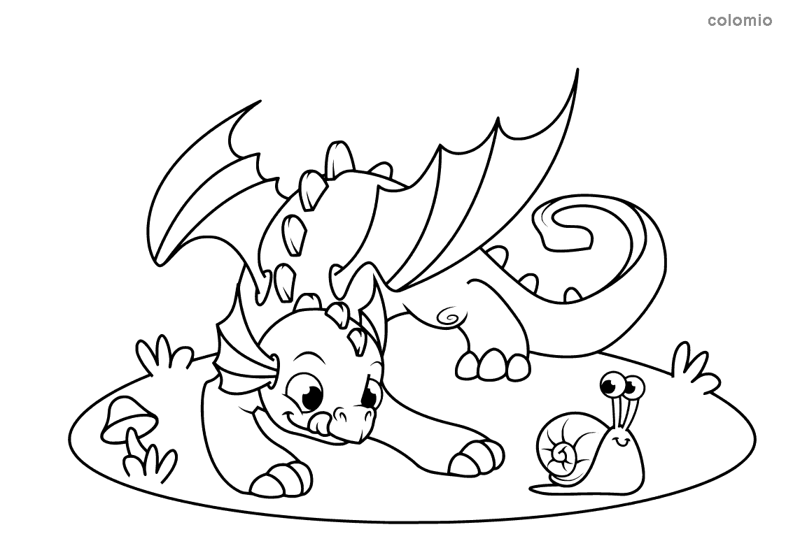 Dragons coloring pages free printable dragon coloring sheets