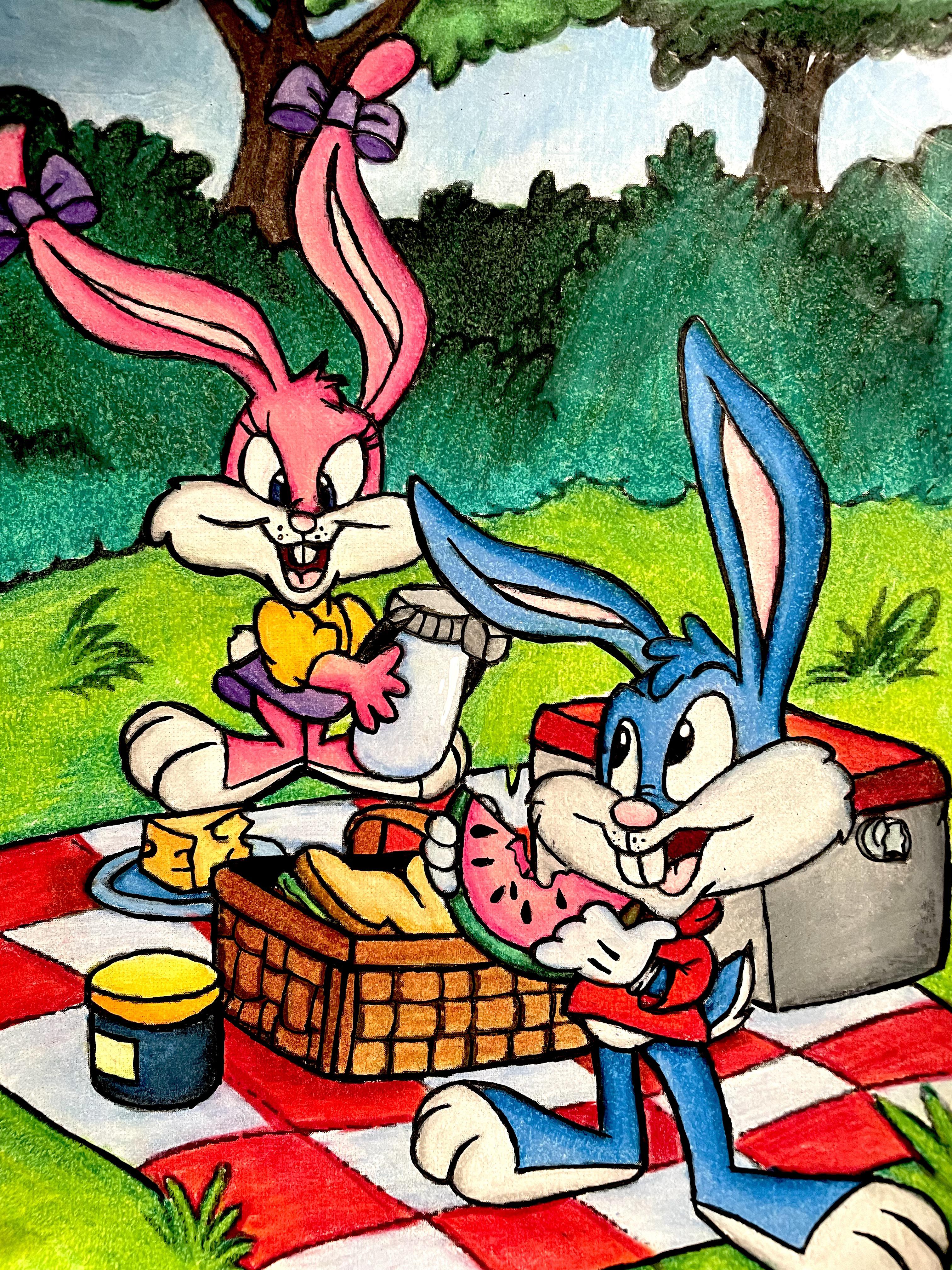 Two tiny toons adventures coloring pages i did rcoloring