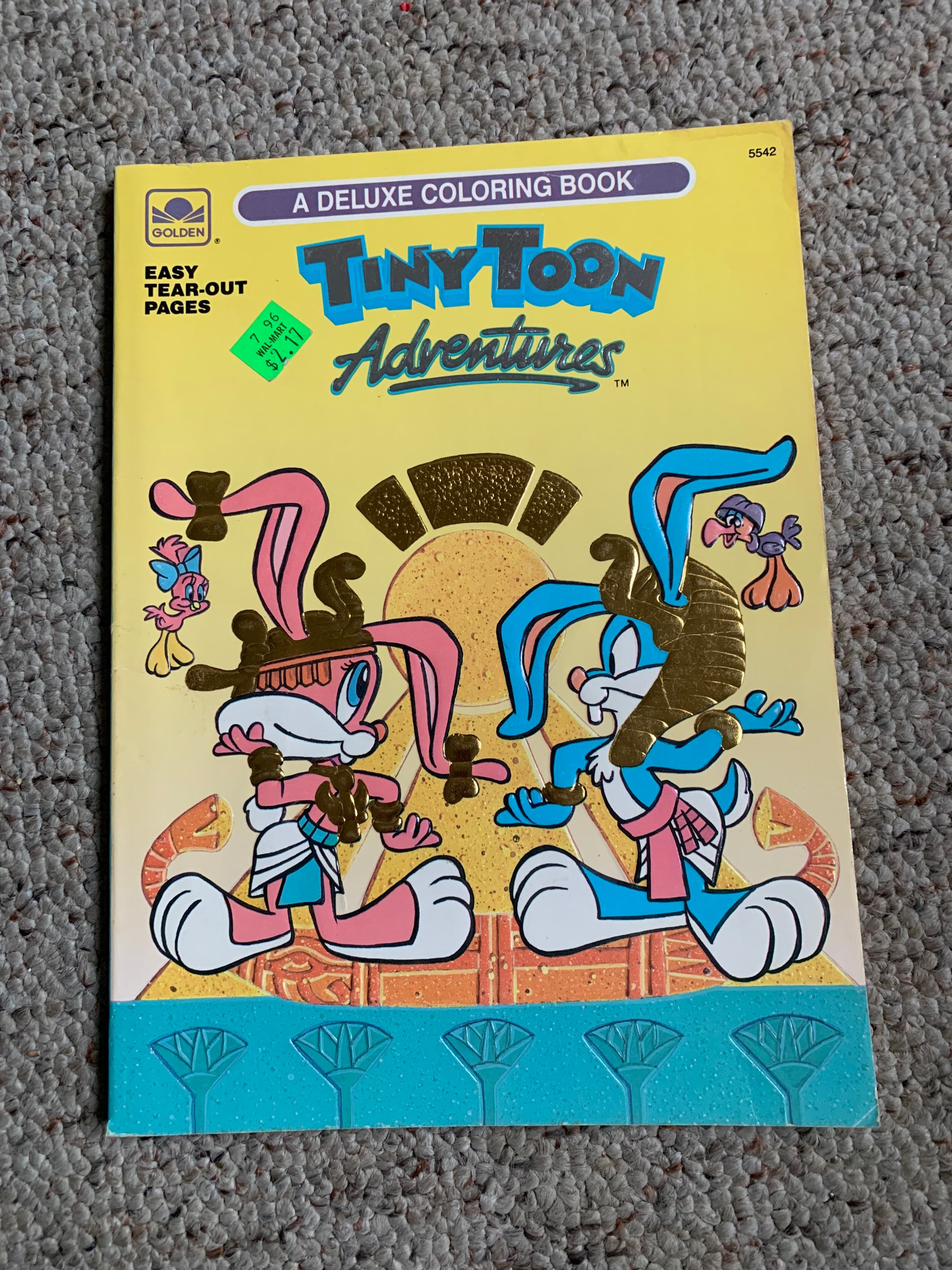 Tony toon adventures coloring book