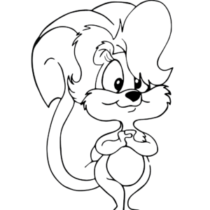 Fifi la fume coloring pages printable for free download