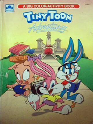 Tiny toon adventures coloring and activity book coloring books at retro reprints