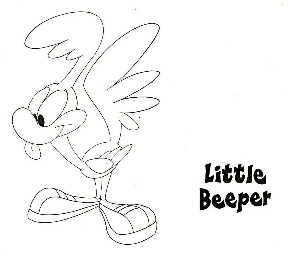 Tiny toon adventures character little beeper model sheet archival copy wb