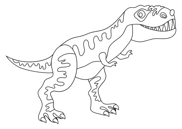 Dibujo para colorear dinosaurio tiranosaurio rex tyrannosaurus rex dinosaur coloring page tiranosaurio rex dibujo tiranosaurio dinosaurios infantil