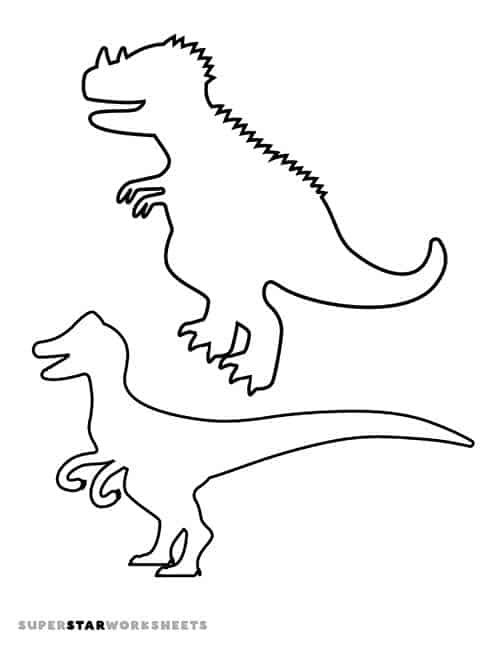 Dinosaur template