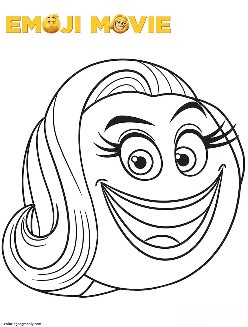 Emoji coloring pages