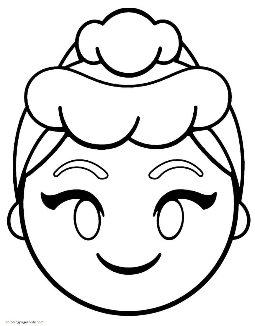 Emoji coloring pages