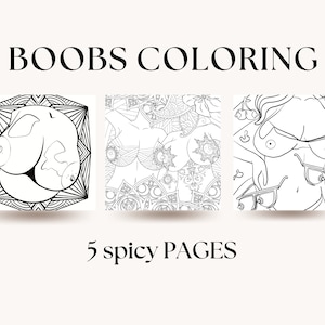 Boob coloring book