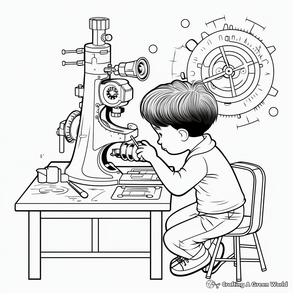 Science coloring pages