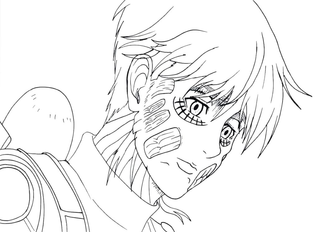 Attack on titan coloring pages free printable