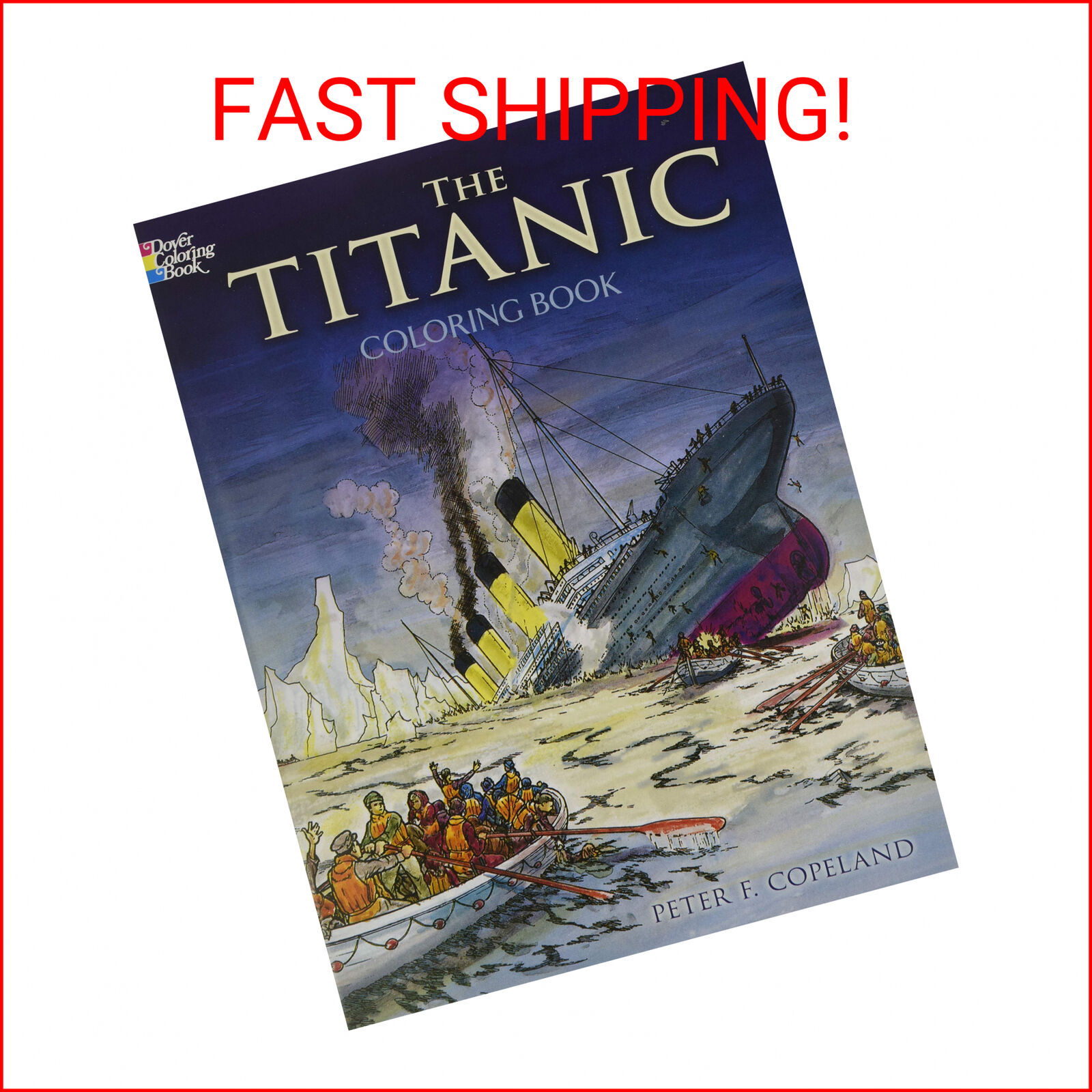 The titanic coloring book dover world history coloring books