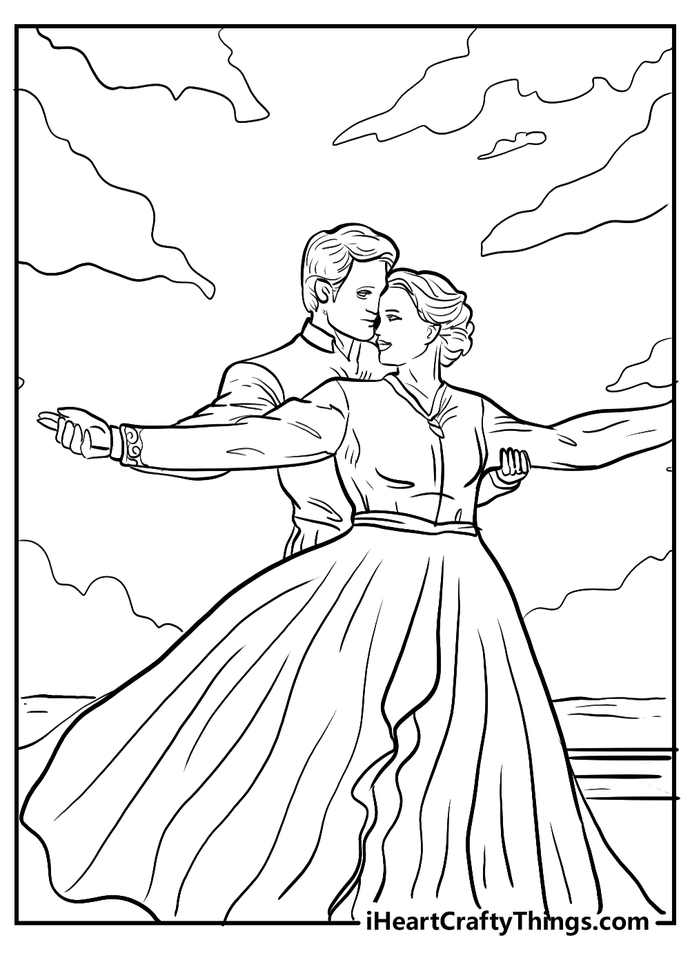 Printable titanic coloring pages updated