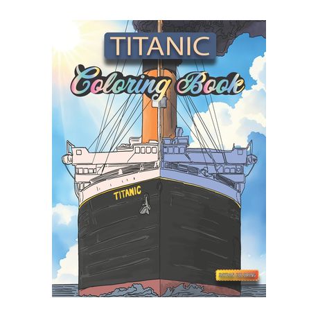 Titanic coloring book child