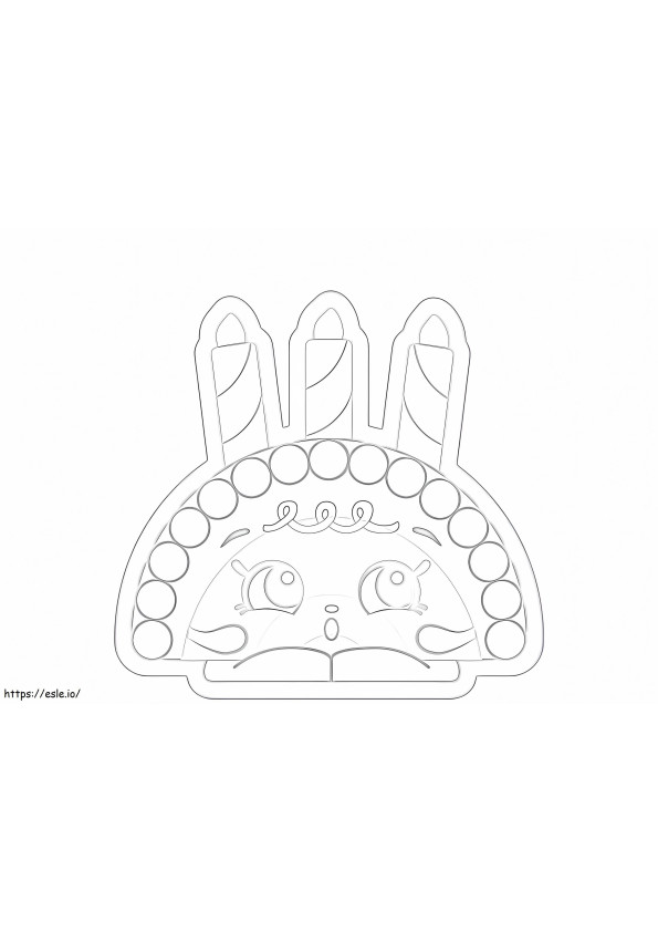 Titanoboa coloring page