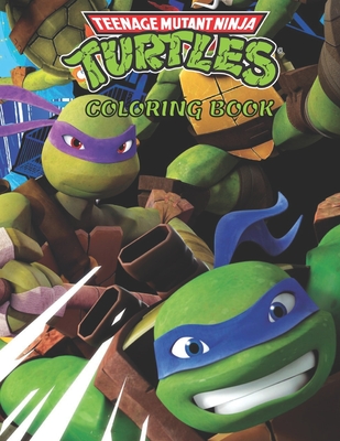 Teenage mutant ninja turtles coloring book an adult coloring book with over fun easy and relaxing coloring pages by otto books