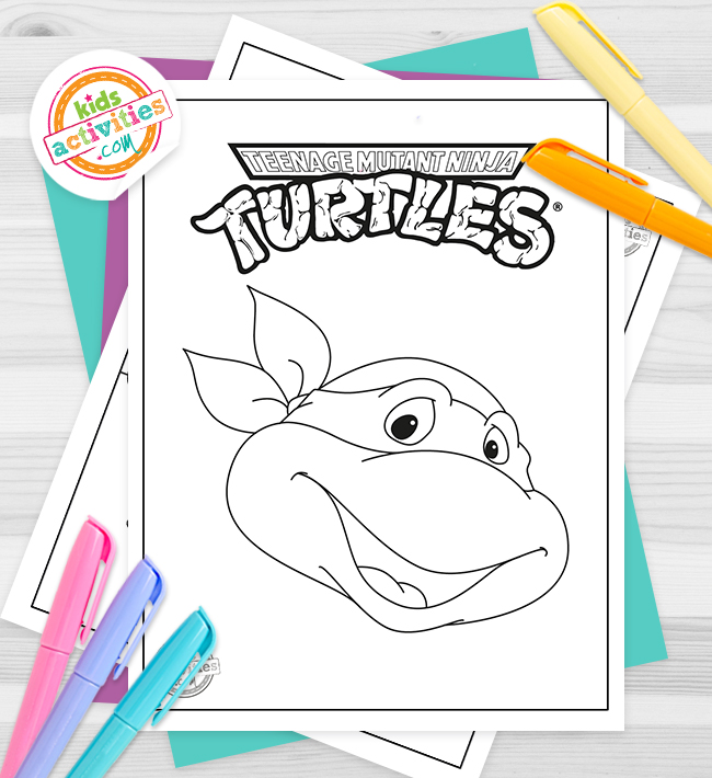 Cool free ninja turtles coloring pages kids activities blog
