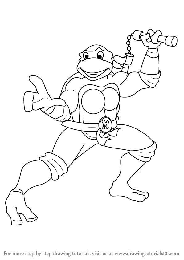 Funny coloring page in turtle coloring pages ninja turtle coloring pages ninja turtle drawing