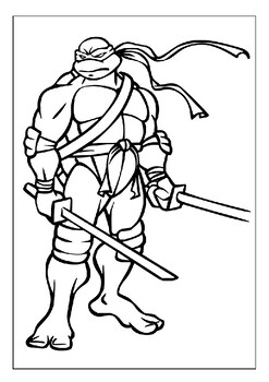 Elevate learning through play ninja turtles printable coloring sheets for kids