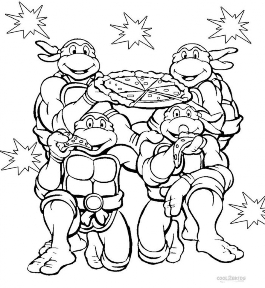 Get this teenage mutant ninja turtles coloring pages free printable