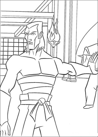 Tmnt villain coloring page free printable coloring pages