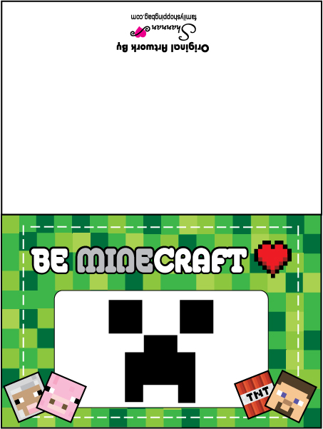 Free printable minecraft coloring pages and more lil shannie