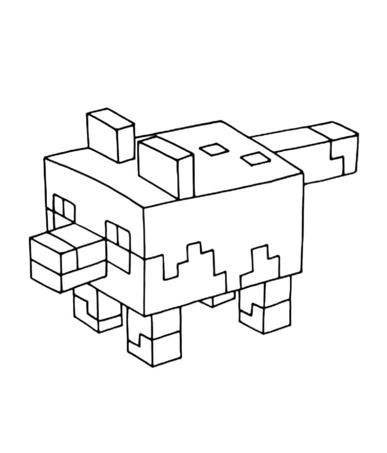 Minecraft coloring pages