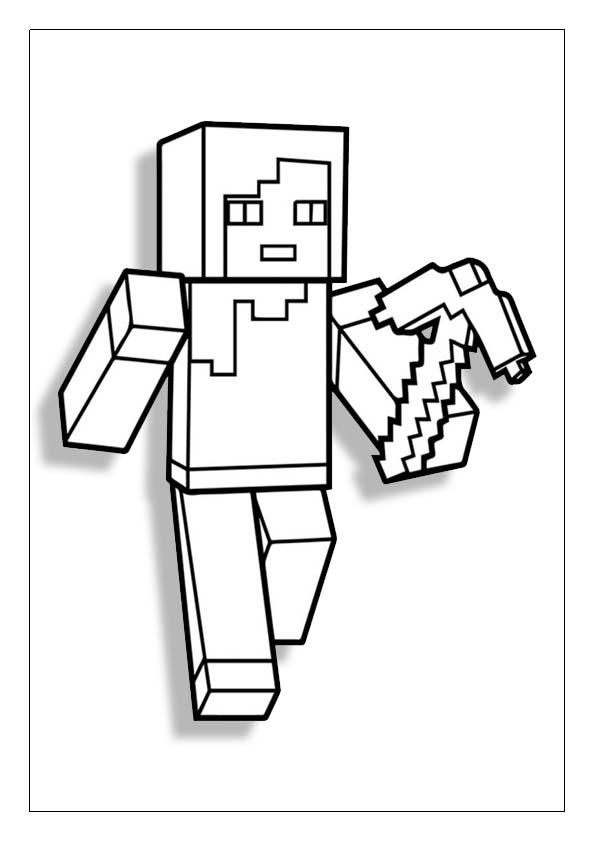 Minecraft coloring pages free printable coloring sheets for kids