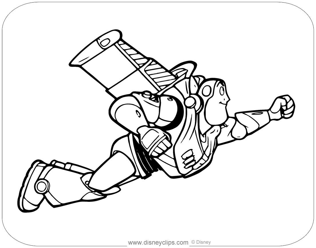 Printable toy story coloring pages