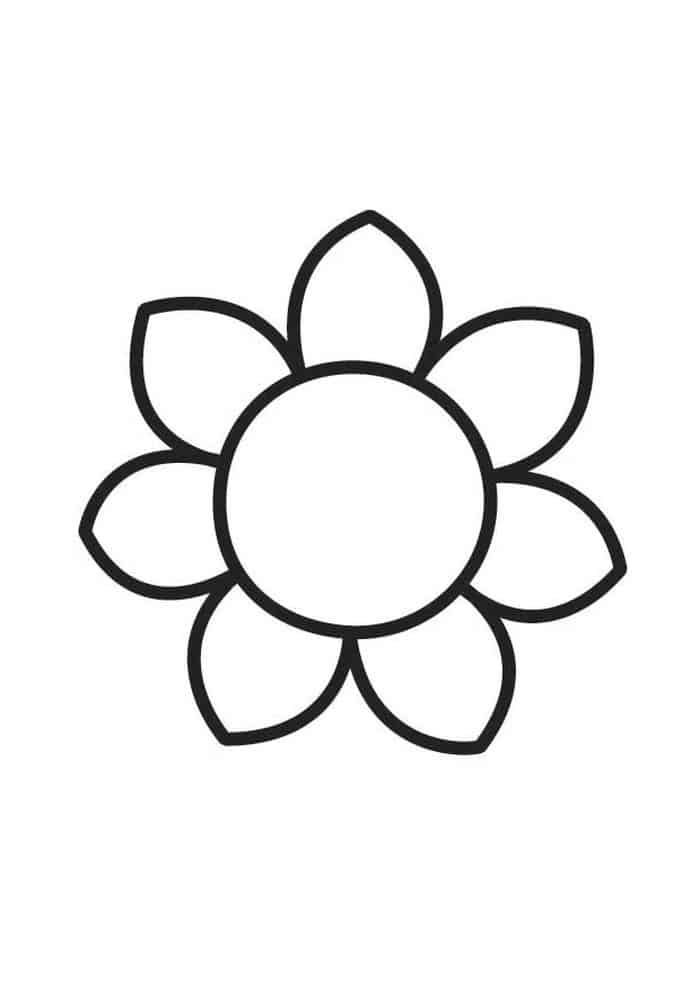 Printable coloring pages flowers kleurplaten gratis kleurplaten bloemensjabloon