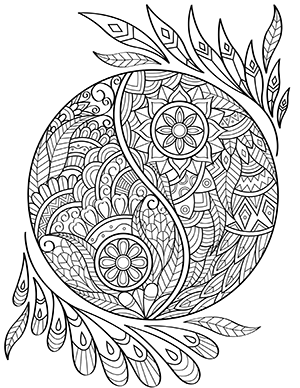 Free printable adult coloring pages