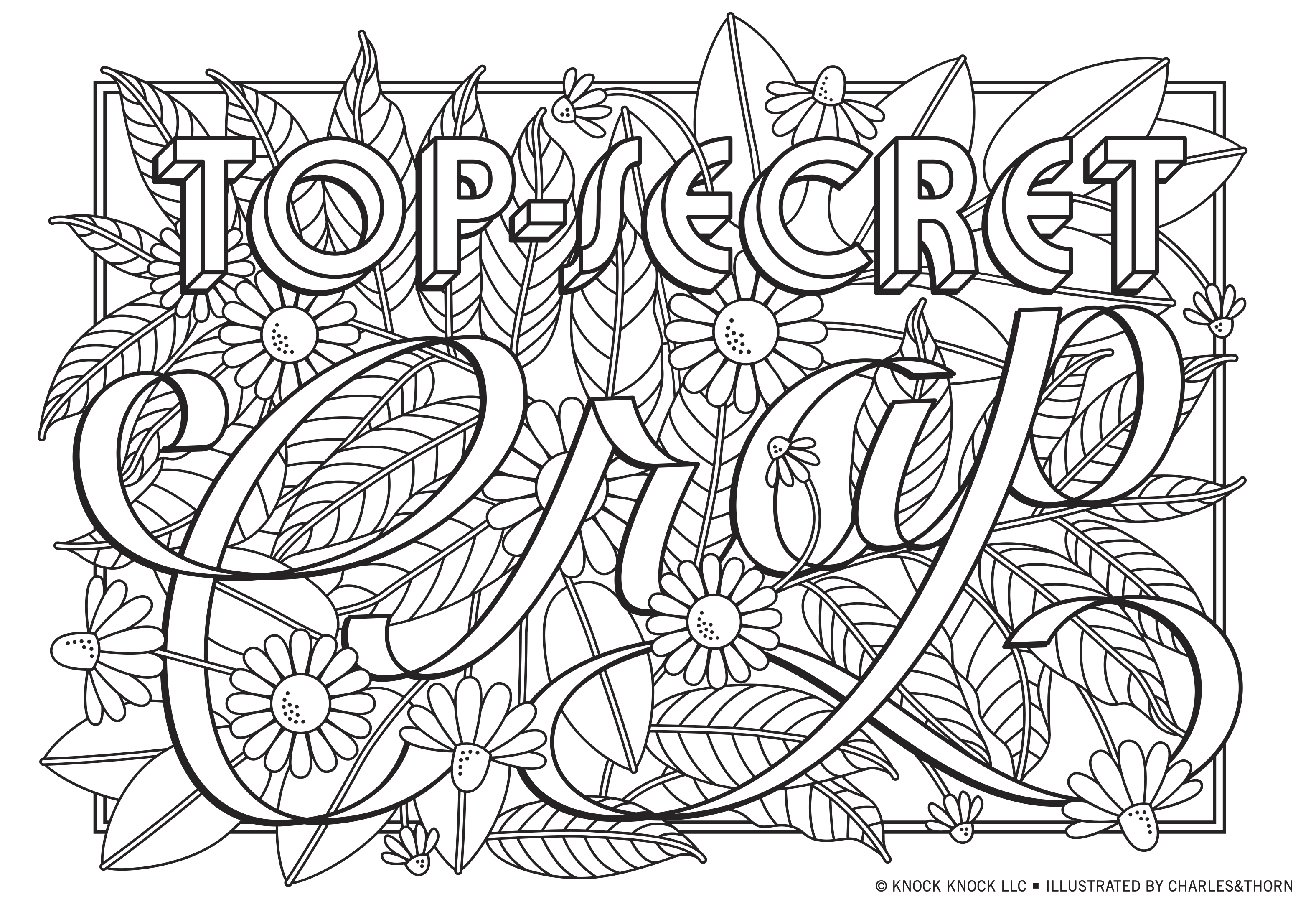 Nsfwâbut safe for wfhâprintable adults coloring pages