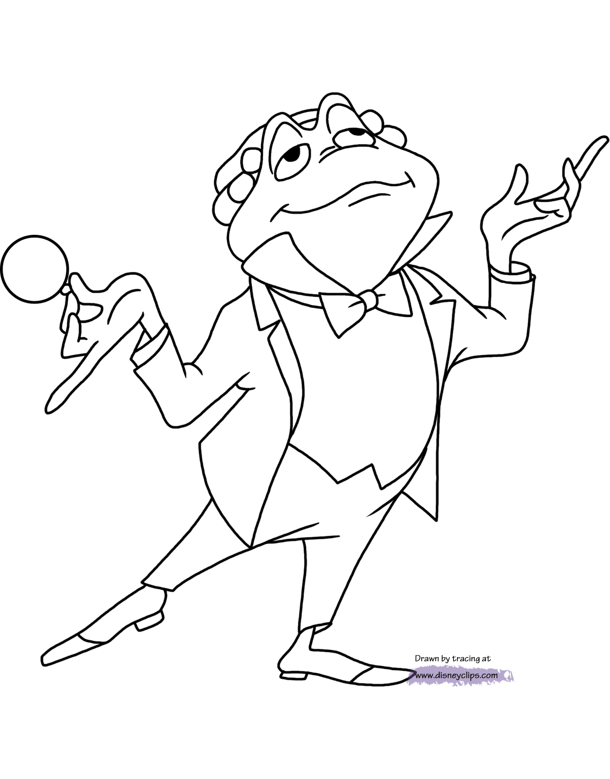 Ichabod and mr toad coloring pages